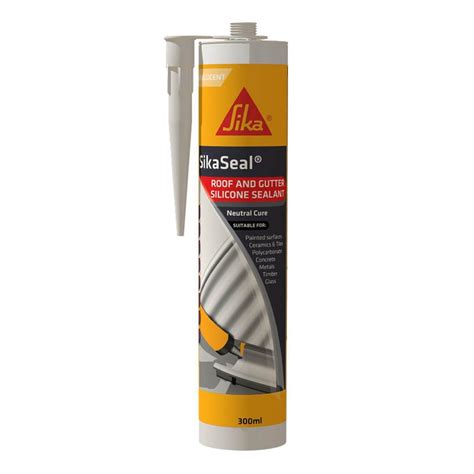 Sika SikaSeal Roof & Gutter silicone sealant