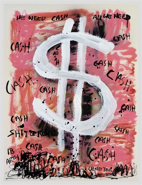 Graffiti by Artsy . Follow the money # 3 Painting by Mister Artsy ...