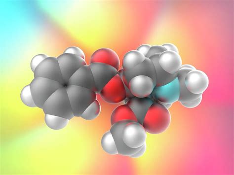 Cocaine Drug Molecule Photograph by Alfred Pasieka/science Photo Library