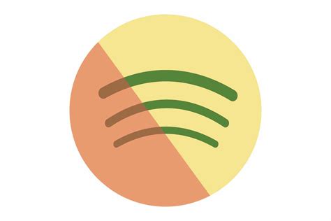 Spotify Icon Design Simple Vector Graphic by lwyssstudio · Creative Fabrica