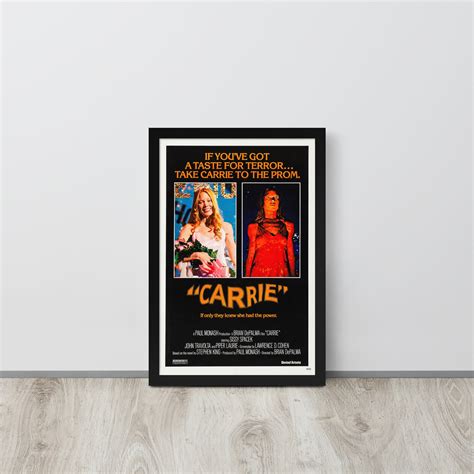 Carrie 1976 Vintage Movie Poster - Etsy