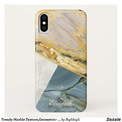 Trendy Marble Texture,Geometric- Personalized Case-Mate iPhone Case ...