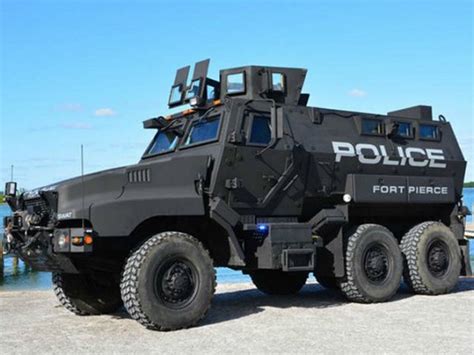 Florida's Smallest Police Department Gets a Mine-Resistant Armored Vehicle | FlaglerLive