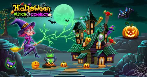 Play Free Halloween Witch Connects Games Online: Launchship Studios