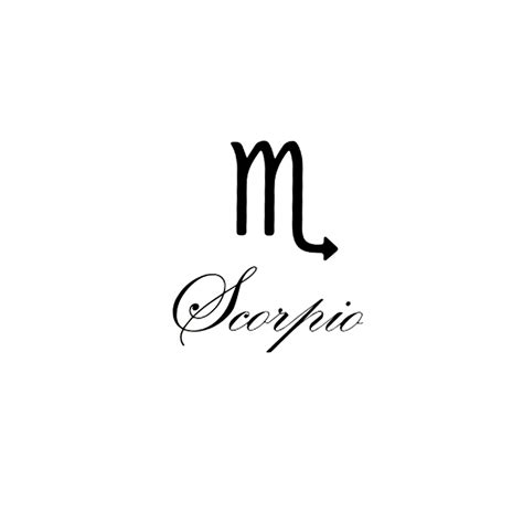 Scorpio M Tattoo