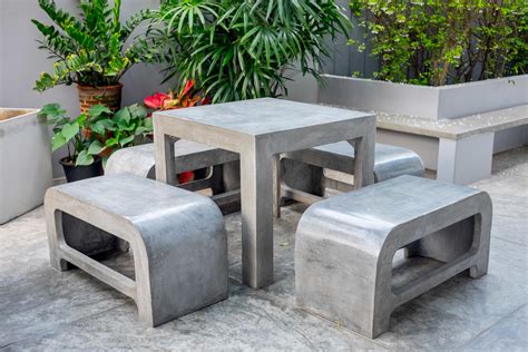 The Best 37 DIY Concrete Furniture Ideas - Backyard Boss