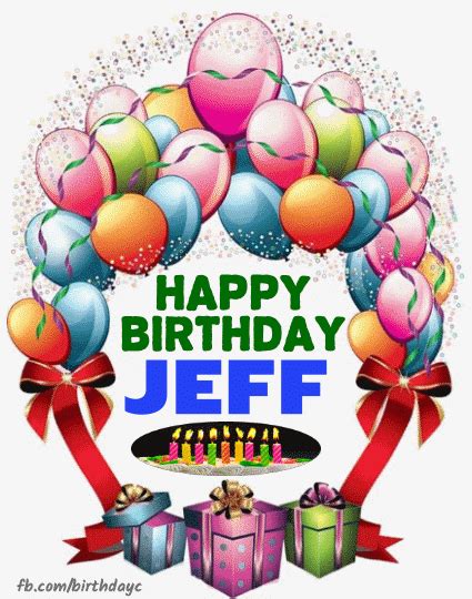 Happy Birthday JEFF images gif | Birthday Greeting | birthday.kim