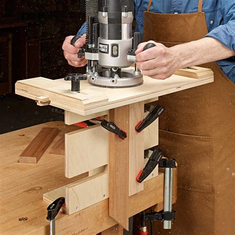 Plunge Router Mortising Jig | Woodsmith