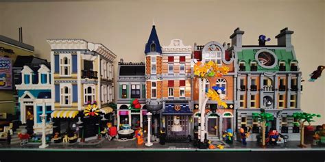 The Sanctum Sanctorum fits in nicely with the other modular buildings : lego