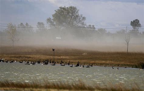 Photo: Strong winds blow into Billings