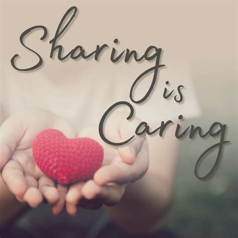 Sharing Is Caring