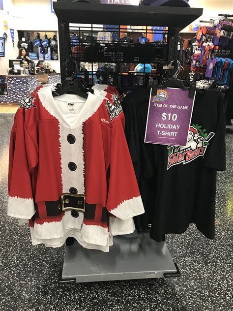 The Orlando Solar Bears are selling replica Santa suit jerseys : r ...