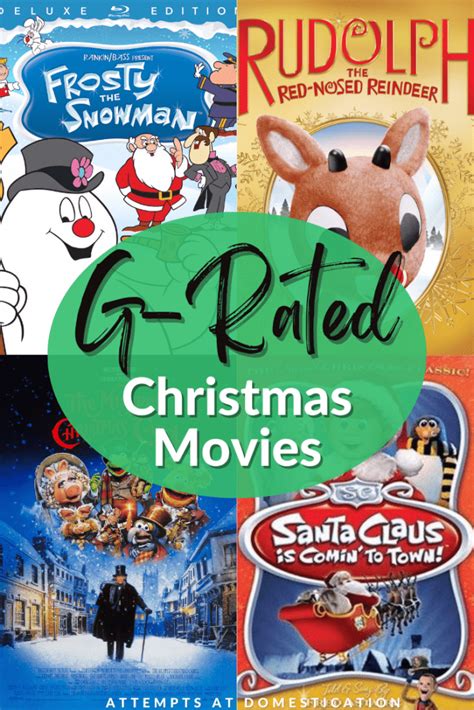 G-Rated Christmas Movies - Attempts At Domestication