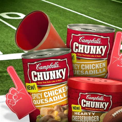 New Campbell's Soup Flavors - NFL Inspired Soups