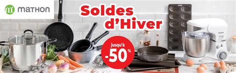 Promo Soldes D'hiver Mathon chez Mathon - iCatalogue.fr