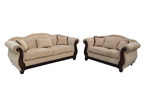 New England Sofa and Loveseat Set