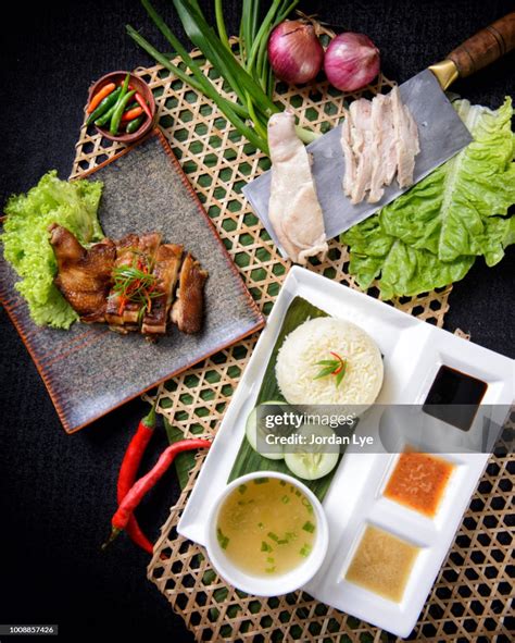 Hainanese Chicken Rice High-Res Stock Photo - Getty Images