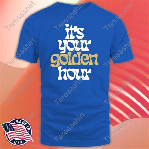 Jvke Merch It's Your Golden Hour T Shirt - Teresashirt