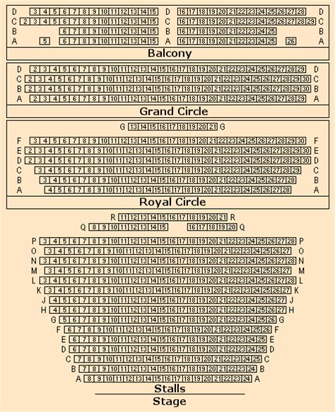 Wyndham's Theatre Seating Plan