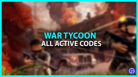 War Tycoon Codes (November 2022) – Free Cash!