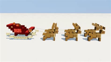 Santa Sleigh Minecraft Map