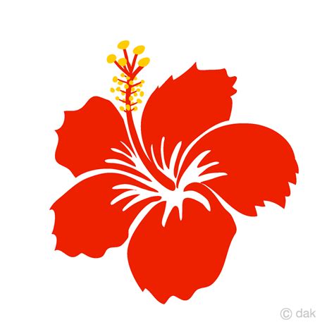 Hibiscus Clipart Vector Clip Art Hawaiian Flower, 46% OFF