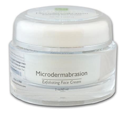 Microdermabrasion Exfoliating Face Cream | Exfoliate face, Microdermabrasion, Face cream