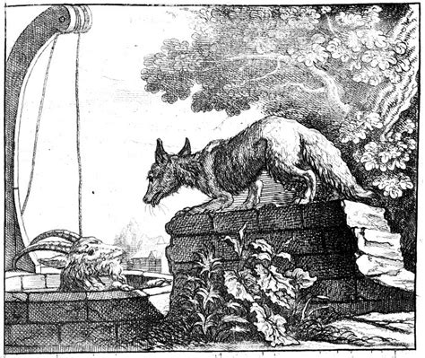 Book of Fables — The Fox and the Goat By an unlucky chance a Fox...