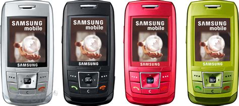 Samsung SGH-E250 picture gallery