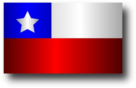 Clipart - Chilean Flag 5