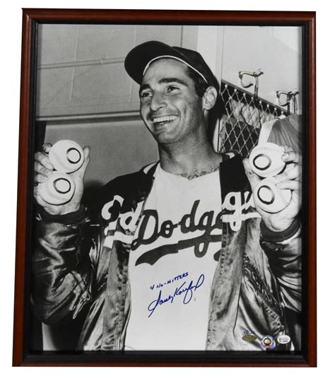 Lot Detail - Sandy Koufax Signed & Inscribed 4 x no Hitter LE # 18/32 ...