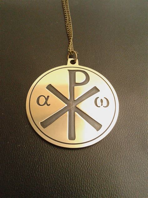 Chi Rho and Constantine cross amulets Chi Rho and Constantine