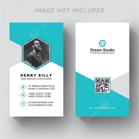 Free Vertical Business Card Template Design For Graph - vrogue.co