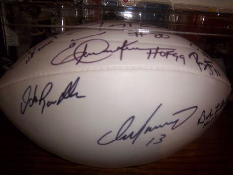 Sports Cards and Memories: Awesome Autographs: The Autograph Footballs ...