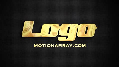 Liquid Gold/Silver Logo - After Effects Templates | Motion Array