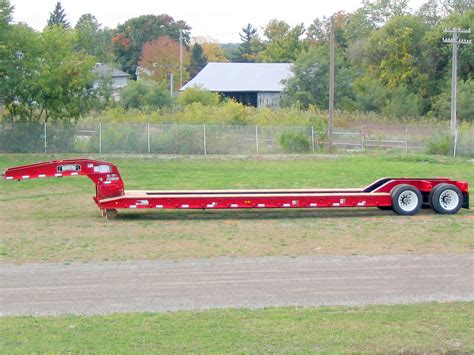 35-ton CY35 Detachable Gooseneck Trailer, Front Loading: Detachable ...