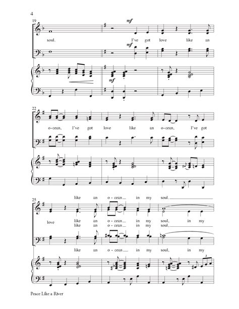 Peace Like a River (SATB ) arr. Joel Raney| J.W. Pepper Sheet Music