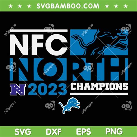 Nfc North Champions SVG PNG