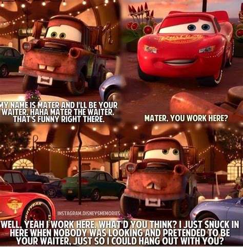 Pin by Taylor on Disney | Cars movie, Movie memes, Pixar quotes