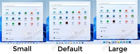 How to Change Taskbar Size in Windows 11 (Small, Default & Large)