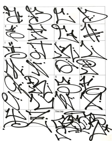 Graffiti Letters: 61 graffiti artists share their styles | Bombing ...