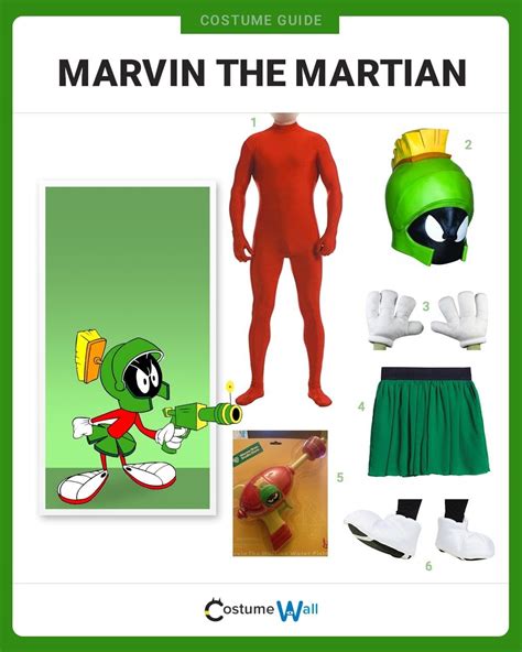 Dress Like Marvin the Martian Costume | Halloween and Cosplay Guides