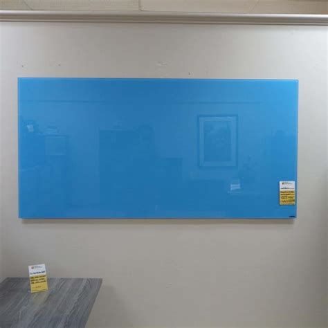 New - Colors, GLASS MAGNETIC Dry Erase Board - Various Sizes | Office Furniture Liquidations