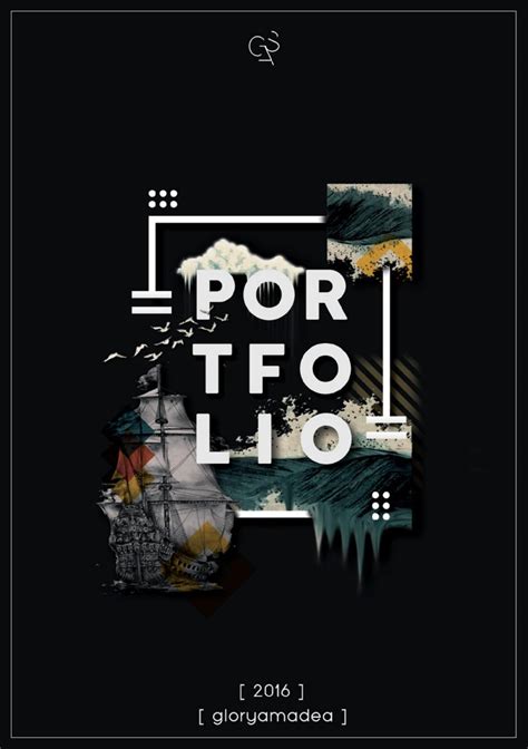 Glory Amadea Graphic Design Portfolio 2016 | Portfolio cover design, Graphic portfolio ...