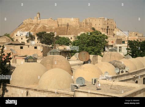 The Citadel Aleppo Stock Photo - Alamy