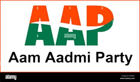 Aam aadmi party logo Stock Photo - Alamy