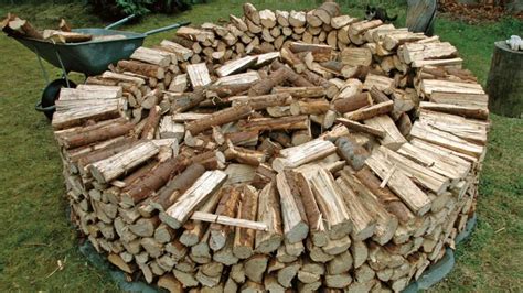 The Best Way to Stack Firewood | Canadian or Scandinavian? | Firewood storage, Outdoor firewood ...