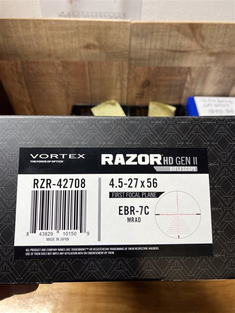 SOLD/EXPIRED - Vortex Razor G2 4.5-27 | Long Range Hunting Forum