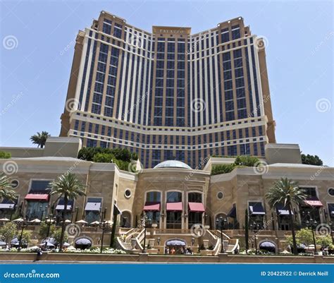 A View of the Palazzo Hotel and Casino Editorial Photography - Image of ...