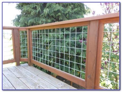 Welded Wire Mesh Deck Railing - Decks : Home Decorating Ideas #dKlqKBEV5e